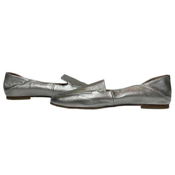 Franco Sarto Silver L-Gracie Slip-On Loafers - EUC - Picture 3 of 8